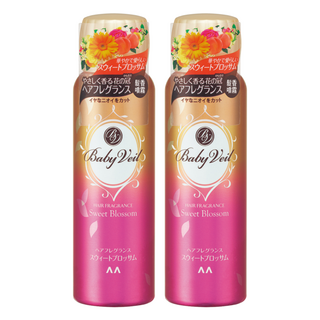 Baby Veil 香氛寶貝 髮香噴霧 - 甜蜜花香, 80g, 2瓶