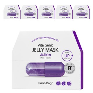 바노바기 비타제닉 젤리 마스크 바이탈라이징 30ml, 10개입, 6개