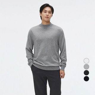 SPAO 男款美麗諾羊毛高領針織衫 SPKAF12M01