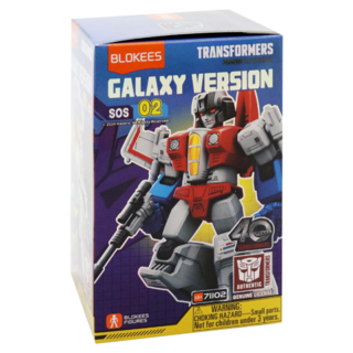 BLOKEES 布魯可 變形金剛 可動積木公仔群星版第二彈 10歲以上 隨機出貨, 1個