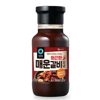청정원 화끈한 매운갈비양념, 280g, 1개
