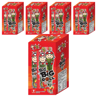 TAO KAE NOI 小老板 海苔棒棒捲 辣香味 9入, 27g, 5盒