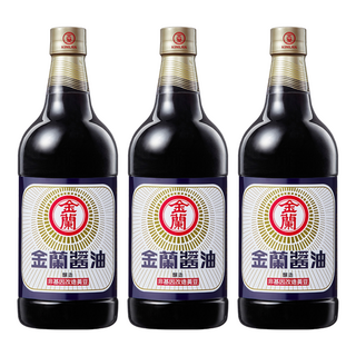 金蘭 醬油, 台灣經典醬品, 記憶中的老味道, 1L, 3瓶