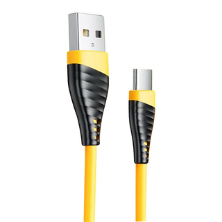 小麥購物 Type-C系列 120W USB-A-Type-C快充數據線 L1378, 1個, 黃色, 150cm