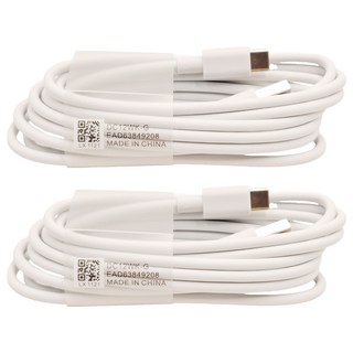 快充充電線 USB-Type-C, 2m, 2條