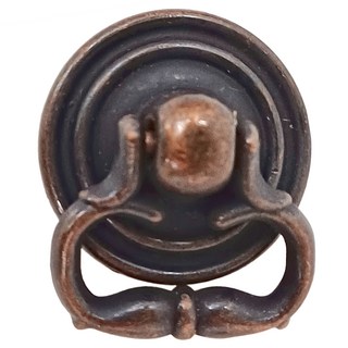 木百貨 拉手 Set 10個 33-02, 紅古銅, 1組