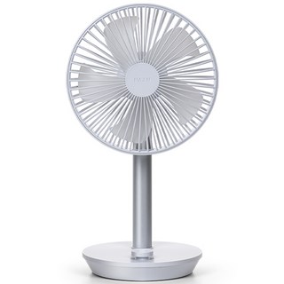 한경희생활과학 4세대 하이엔드퓨어 BLDC 무선 탁상용 선풍기, HAAN-MFL500, 퓨어화이트