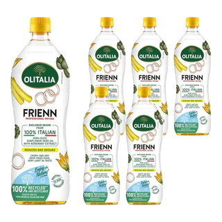 OLITALIA 奧利塔 高溫專用葵花油, 1L, 6瓶