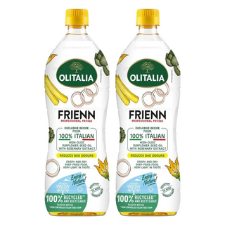 OLITALIA 奧利塔 高溫專用葵花油, 1L, 2瓶