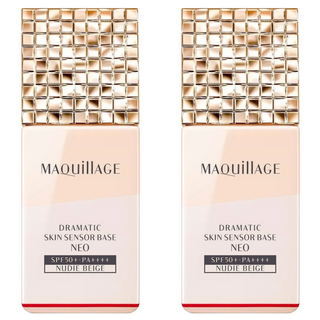 MAQuillAGE 心機彩粧 心機星魅平衡持粧控粧前乳EX SPF50 PA+++, 自然色, 2瓶