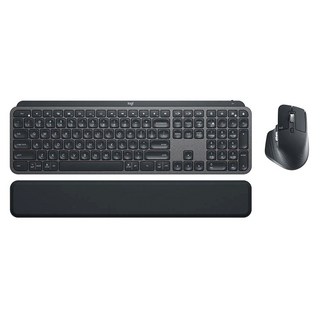 logitech 羅技 MX Keys Combo 無線智能鍵鼠組 企業版 公司貨, 黑色, General type (Full-size)