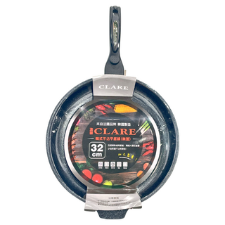CLARE 韓式不沾平底鍋 無蓋, 32cm, 1個