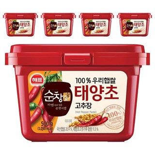 Sunchanggong 韓式辣椒醬, 500g, 5個