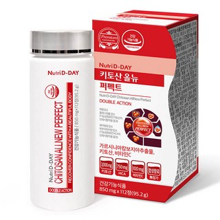 Nutri D-DAY 幾丁聚醣纖活錠, 112顆, 1罐