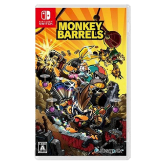 Nintendo Switch 中文版遊戲片 猴子桶戰 日文封面, 單一商品, 1片