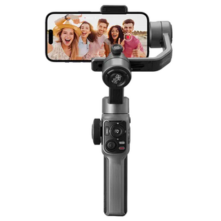 ZHIYUN 智雲 SMOOTH 5S 手機雲台 配備觸控螢幕 8 小時長效續航 內建雙色溫補光燈, SM118, 1個, 黑色