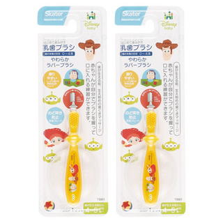 Skater TBB1 2支 玩具總動員 寶寶護齦安全牙刷, 1入
