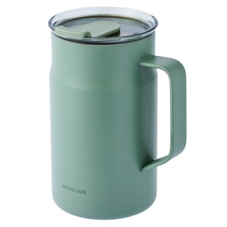 LocknLock 樂扣樂扣 Metro 陶瓷馬克杯 LHC4282C, 1個, 卡其色, 600ml