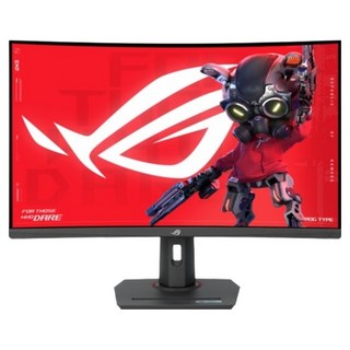 ASUS 華碩 ROG Strix 32型 180Hz USB-C 電競曲面液晶螢幕, 32吋, XG32WCS, 1個