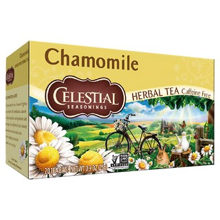 CELESTIAL SEASONINGS 詩尚草本 洋甘菊茶 天然無咖啡因, 1.25g, 20包, 1盒
