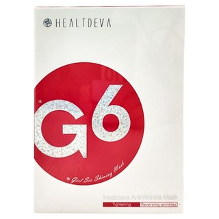 HEALTDEVA 赫蒂法 G6 晶透無齡彈力面膜 緊緻, 5片, 1組