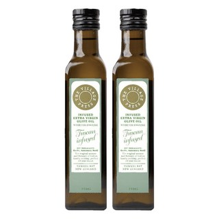 THE VILLAGE PRESS 紐西蘭廚神系列 頂級冷壓初榨義式香蒜風味橄欖油, 250ml, 2瓶