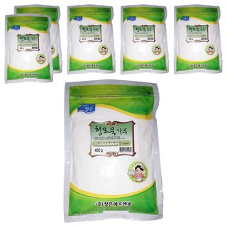 藍銀清白粉, 400g, 6個