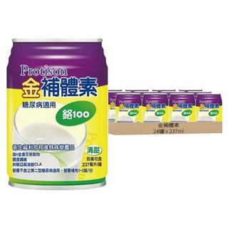 金補體素 鉻100 原味不甜, 237ml, 24罐