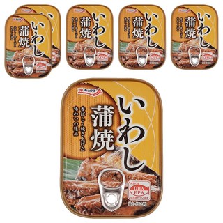 Kyokuyo 極洋 蒲燒沙丁魚罐, 90g, 6罐