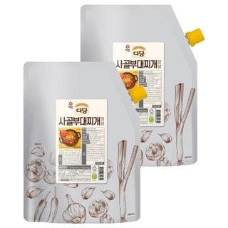 Dadam 牛骨部隊鍋醬料, 2kg, 2個