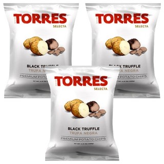TORRES 黑松露洋芋片, 40g, 3包