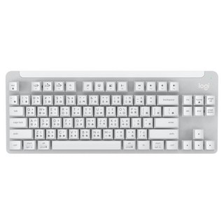 logitech 羅技 Signature K855 無線鍵盤 原廠保固, YR0078, 白色, 機械式TKL