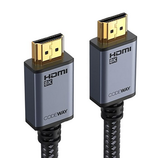 CODEWAY HDMI 2.1版60Hz UHD HDMI 傳輸線, 2m, 1條