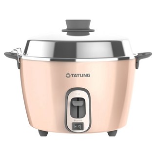 TATUNG 大同 不鏽鋼電鍋 6人份 全配, TAC-06R-N, 奶油粉