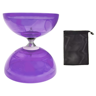 SUCCESS 成功 五軸安全教學扯鈴 尺寸14.7x12.5cm 配件：尼龍繩x1、扯鈴桿x2、收納袋x1, S4597, 紫色