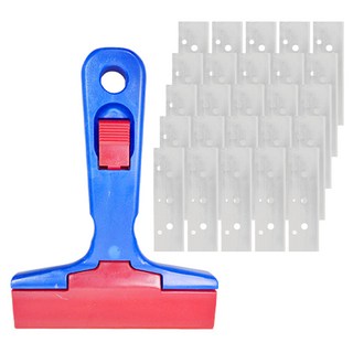 World Clean 一鍵式刮刀 + 20片刀片, 1個