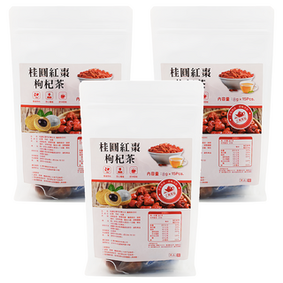 仁濟中藥 桂圓紅棗枸杞養生茶/養顏美容茶, 8g, 15包, 3袋