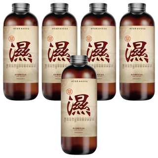 廣春堂高濃縮草本足浴液 去濕款, 500ml, 1瓶, 5瓶