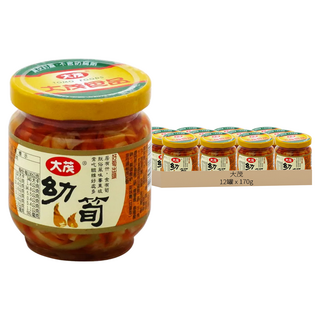 大茂 幼筍, 170g, 12罐