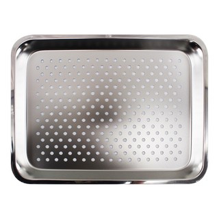 蝴蝶牌 BC中長方茶盤層 330 x 250 x 25mm 不鏽鋼瀝水茶盤, 1個