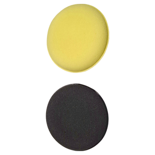 打蠟海綿 Set 30 100*20mm 100g 聚胺酯, 黃色 + 黑色, 1包