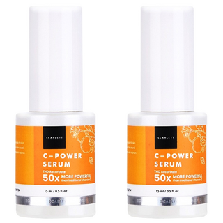 SCARLETT 維生素C精華液 C-Power Serum, 15ml, 2瓶