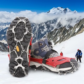 comet 戶外防滑鏈條冰爪, 紅色