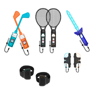 Nintendo 任天堂 SWITCH Switch2 Sports 9合1體感運動遊戲組合, 黑色, 1組, JYS-NS2281