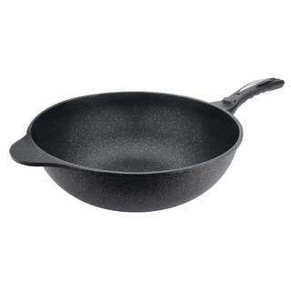 CLARE 韓國鑄造不沾炒鍋 無蓋, 32cm, 1個