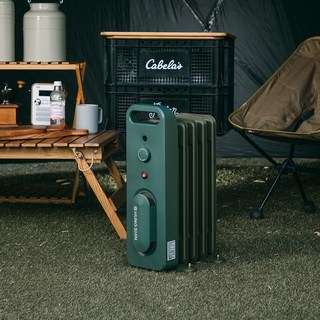 흥신라디에이터 오르씨 캠핑 라디에이터 Green + 가방 세트, ORRCY-21(그린)