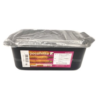 FREIZ 和平 IH兼容油炸鍋 (附溫度計/滴油架/滴盤), 方形, 1個, 20x12cm