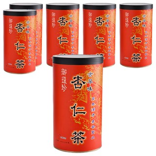 御復珍 古早味杏仁茶 460g 杏仁原香 添加堅果 (腰果、葵瓜子、南杏仁) 細緻研磨 沖泡飲品, 30g, 1入, 6罐