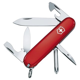 VICTORINOX 瑞士維氏 修補匠Tinker 瑞士刀，長91mm x 寬26mm x 高14mm，重76g，X55CRMO14德國鋼, 1支