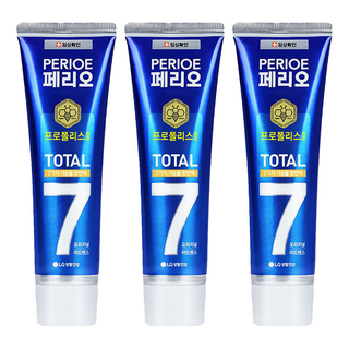 PERIOE 倍麗兒 7效蜂膠牙膏, 經典藍, 120g, 3條